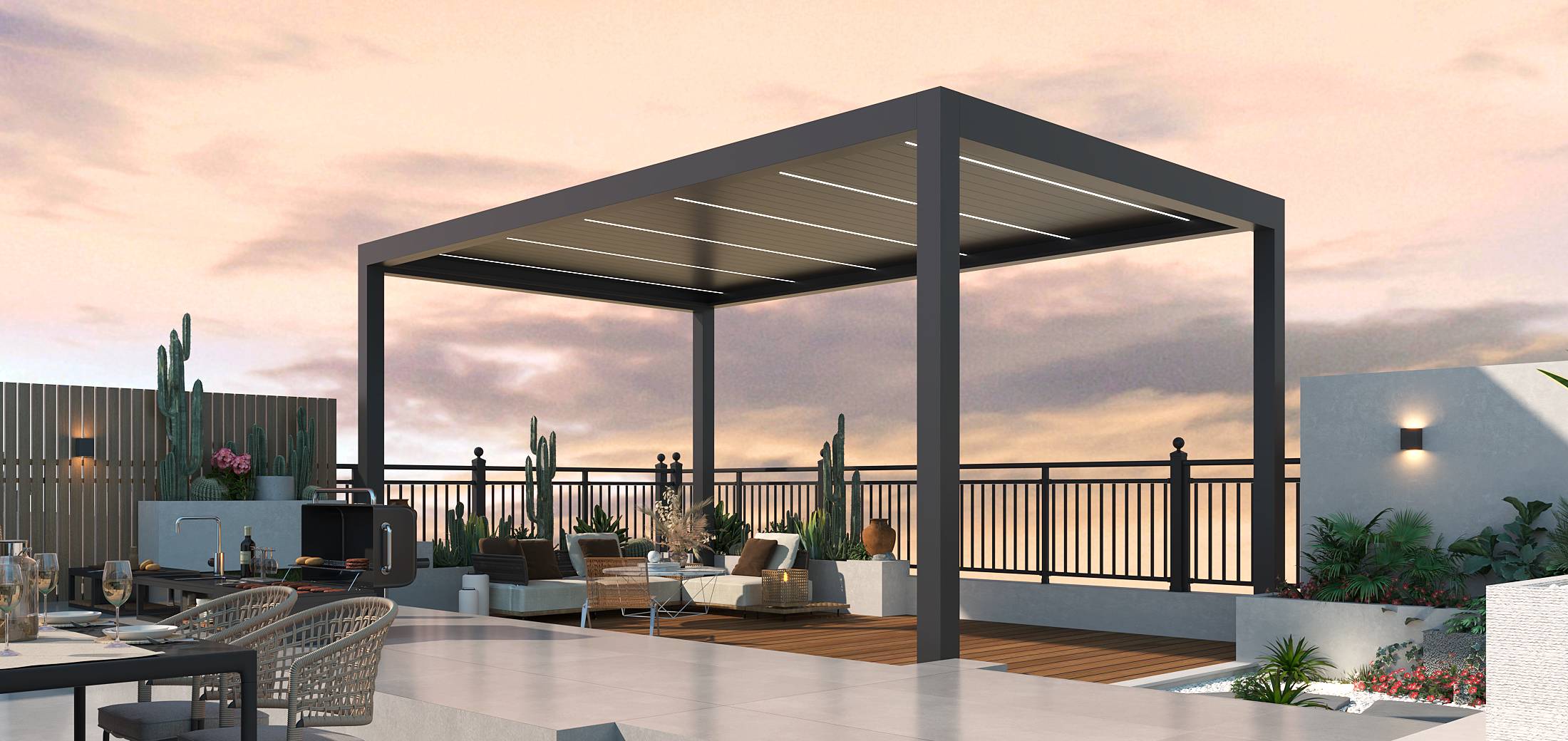 About GARRAF Outdoor Pergola！