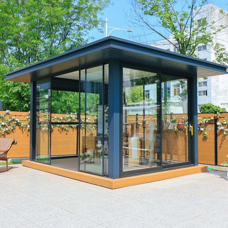 Garraf Aluminum Bioclimatic Pergola Aluminium Outdoor Sun Shade Retractable Bioclimatica Pergola