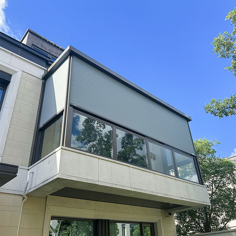 Motorized Patio Retractable Zip Screen