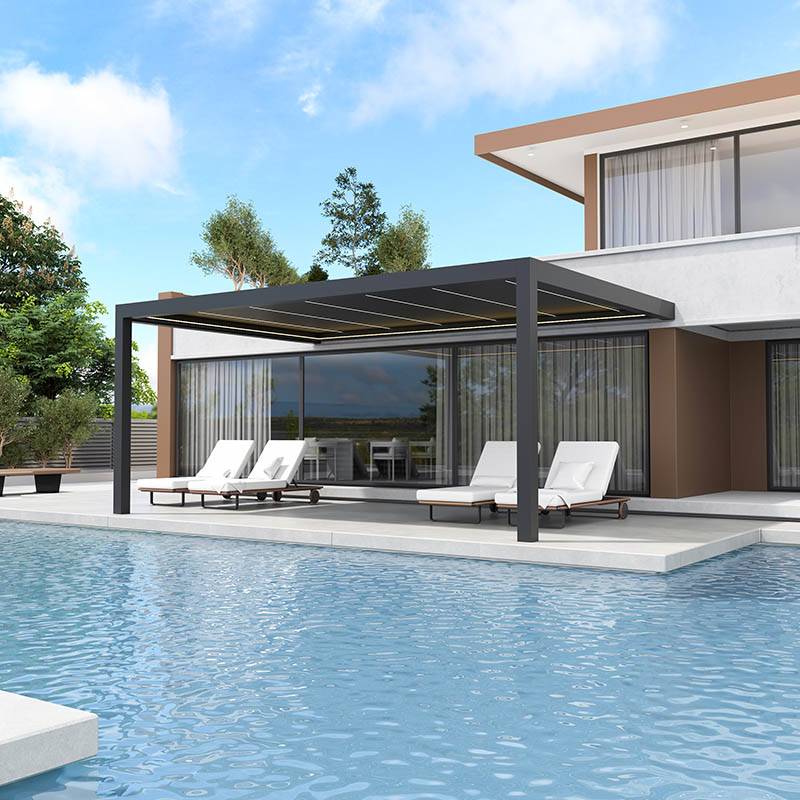 luxury patio automatic dmart pergola