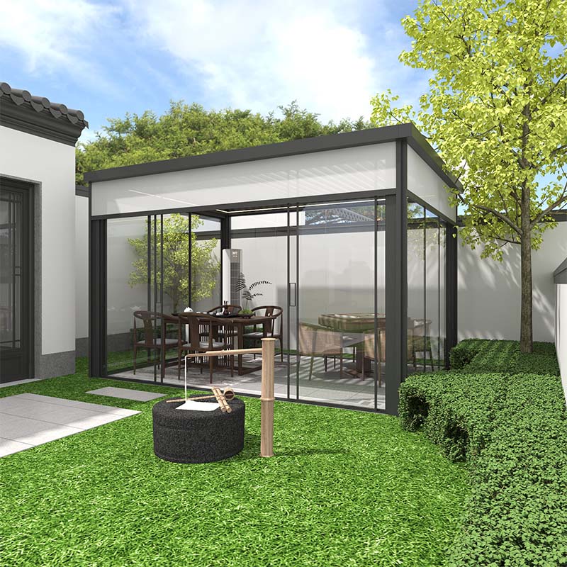 Luxury Modern Outdoor Garden Aluminum 3x4m Bioclimatic Pergola