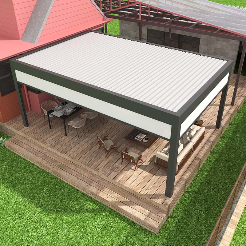 Custom Size Outdoor Waterproof Aluminum Pergola