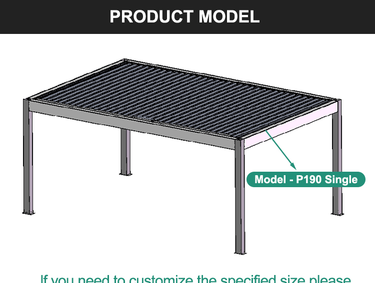 Aluminum Pergola