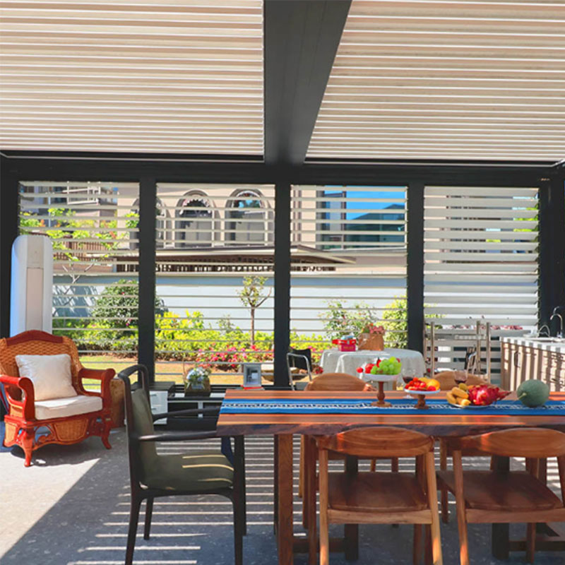  waterproof motorized pergolas