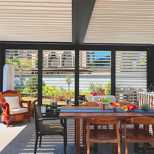 Tired of the Unchanging Outdoor Space? The Electric Aluminum Pergola Holds the Answer!